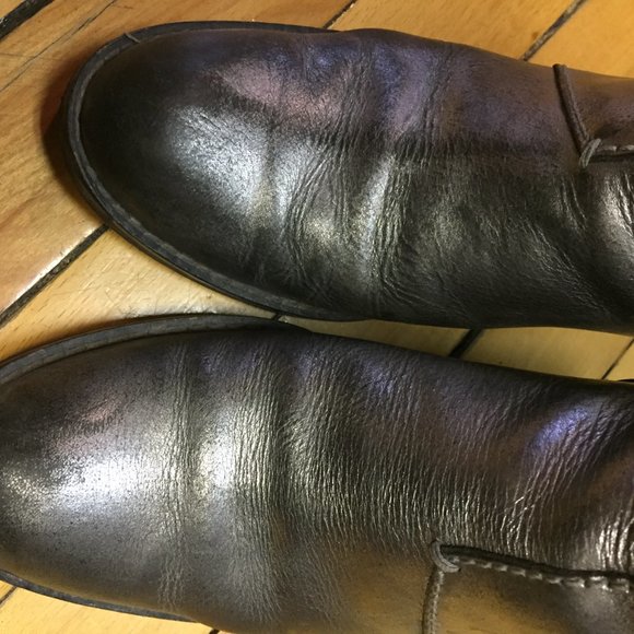 Acne Studios Pistol Boot Short silver leather 37 - Picture 10 of 11